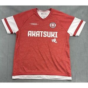 Boxlunch Naruto Akatsuki Jersey Pain Six Paths of Pain Shippuden Mens Large Red